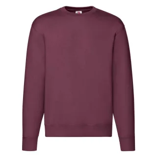 Fruit of the Loom - "Premium" Sweatshirt Überschnittene Schulter für Herren (Burgunderrot)