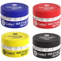 Gabri Professional Haargel Gabri Pro - Hair Styling Aqua Wax Bright Finish 3 x 150 ml, Haarstyling