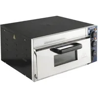 GastroHero Pizzaofen Pizzaofen Basic 35 2 kW 35 cm Edelstahl Pizzaofen