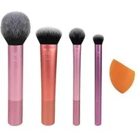 Real Techniques Kosmetikpinsel-Set Everyday Essentials Set 5 Artikel