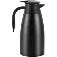 SinLaw Isolierkanne 1,5L Thermoskanne, Edelstahl, Doppelwandig, 12 Std. heiß, 24 Std. kalt, (1-St), Rostfrei, hitzebeständig, auslaufsicher, vakuumisoliert