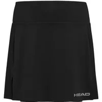 Head Tennisrock mit Innenhose Club Basic 2023 (elastischer Bund) schwarz Damen