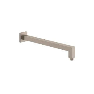 KLUDI A-QA Wand-Brausearm 400 mm eckige Ausführung Stainless Brushed Nickel 66544N5-00