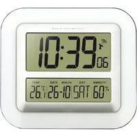 technoline Funkwanduhr WS 8006 (mit Temperatur- und Luftfeuchteanzeige)