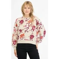 Ragwear Sweatshirt Damen Wuss Print