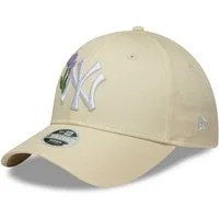 New Era Baseball Cap 9Forty FLORAL BEADED New York Yankees
