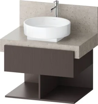 Duravit Balcoon Konsolen-Waschtischunterschrank 700X522 ohne Fach 2 BA50680JGIG0000