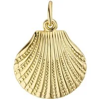 JOBO Kettenanhänger Anhänger Muschel, 333 Gold