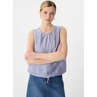 comma Blusentop Bluse Leichtes Blusentop aus Lyocellmix