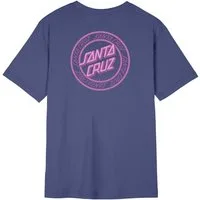 Santa Cruz T-Shirt Check Outline Ringed Dot