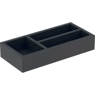Geberit Smyle Square Schubladeneinsatz H-Unterteilung, 32,3x5,9x15cm, lava, 500678001 500678001