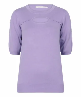 Esqualo - Pullover lila - Gr. - S