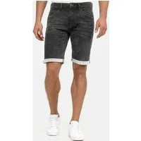 Indicode Jeansshorts Herren Caden Jeans Shorts Herrenshorts mit 5 Taschen, Denimstyle