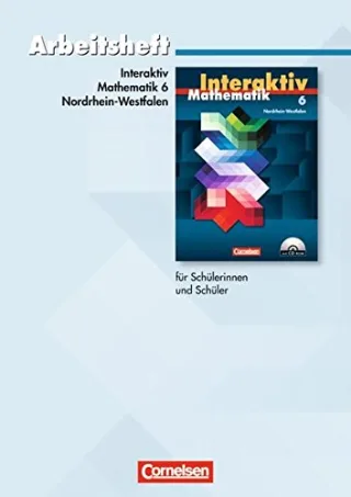 Mathematik interaktiv - Nordrhein-Westfalen: 6. Schuljahr - Standardarbeitsheft: Mit eingelegten Lösungen