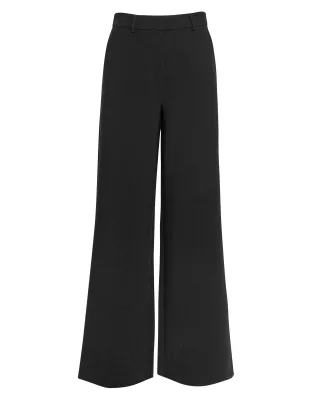 msch copenhagen - MSCHMacy Michelle HW Wide Pants LONG black - Gr. - M