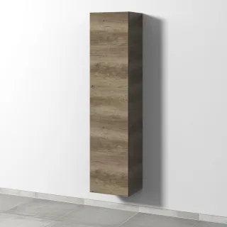 Sanipa 3way Hochschrank mit 1 Tür, Eiche-Nebraska SM11037
