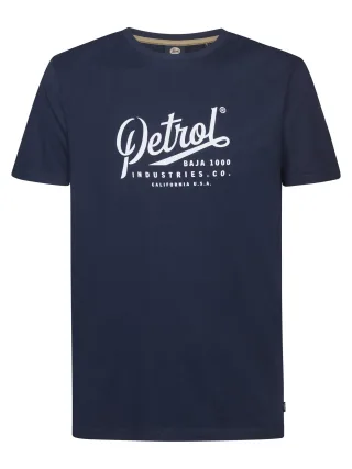 Petrol Industries - Bedrucktes Jersey T-Shirt Huracán Herren