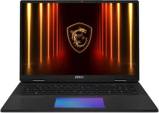 MSI Titan 18 HX AI A2XWJG-656 [18'' Core Ultra 9 285HX 28GHz 64GB RAM 6TB SSD NVIDIA GeForce RTX 5090 Win 11 Pro] schwarz