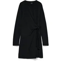 Vero Moda Minikleid VMJILL LS DRESS JRS NOOS Materialmix, regular fit