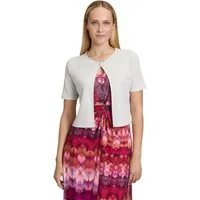 Cartoon Strickjacke Damen kurzarm (1-tlg)