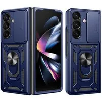 betterfon Handyhülle Panzer Hülle für Samsung Galaxy Z Fold 7 Outdoor Case mit Kameraschutz, Outdoorhülle mit Ringhalter Smartstand und Silikonkern