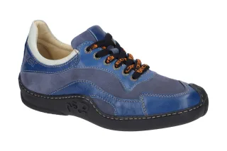 Eject 20276.001 Skat_D Blue Damenschuhe Sneakers Echtleder Gummisohle
