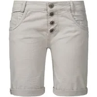 SUBLEVEL Shorts Damen Bermudas kurze Hose Baumwolle Jeans Sommer Chino Stoff