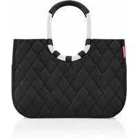 REISENTHEL® Einkaufsshopper loopshopper L Rhombus Black 25 L, 25 l