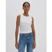 someday Tanktop Geripptes Top KLEANNE Slim aus BCI Cotton Mix