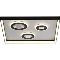 Paul Neuhaus LED Deckenleuchte PAUL NEUHAUS LED-Deckenleuchte 6856-18 schwarz, 32 W, 4000 lm, CCT