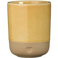 Ib Laursen Becher Farbauswahl - Ib Laursen Becher Tasse Steingut mit Herz 190ml 2467, Steingut