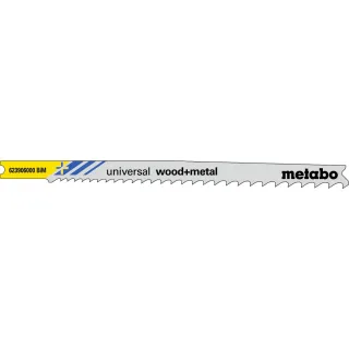 Metabo U-Stichsägeblätter universal wood + metal 107 / 2,4-5,0 mm progressiv BiM Universalschaft - 5 - 623906000