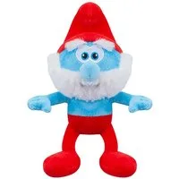 PMS Kuscheltier Die Schlümpfe Kuscheltier Plüschtier Papa Schlumpf Stofftier 26 cm (Set, 1-St., Geschenk-Set), Die Schlümpfe The Smurfs Geschenke für Mädchen Jungen Kinder Babys