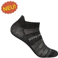 Wrightsock Sportsocken Sneaker Coolmesh II (mit Stabilisierungsfunktion) schwarz/pearl