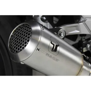 Sport Auspuff IXRACE MK2 Edelstahl Husqvarna Svartpilen 125 Bj.2021-2023 e-geprüft / EURO-5