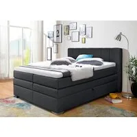 Home affaire Boxspringbett Airdrie, inkl. Bettkasten und Topper