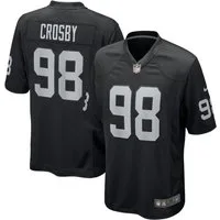 Nike Footballtrikot Nike Trikot Las Vegas Raiders NFL Home Game Jersey Crosby 98