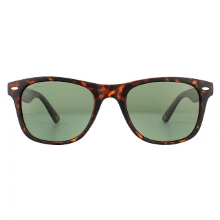 Montana Sonnenbrille MP10 A Matte Schildkröte Braun Rubbertouch G15 Grün Polarisiert