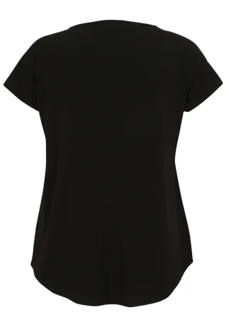 Doris Streich - Shirt schwarz - Gr. - 52