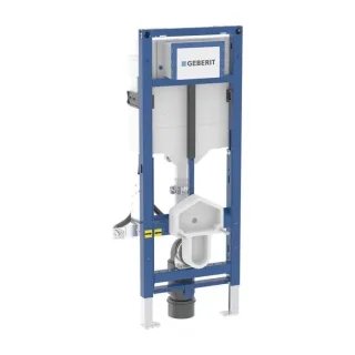 Geberit Duofix Wand-WC-Element 111396006 Unterputz-Spülkasten 12cm, barrierefrei WC höhenverstellbar, mit Sigma