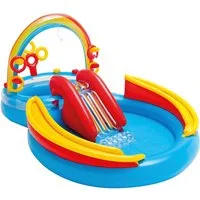 Intex Aufblasbares Spielhaus RAINBOW RING PLAY CENTER