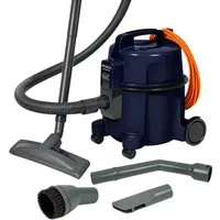 Hitachi Bodenstaubsauger CV-400 PRO DBL, beutellos, 7,5L Tank, HEPA, 13m Radius, 880 W, beutellos, 13 m Aktionsradius, Möbel- und Kantenschutz, 7,5 Liter Staubtank