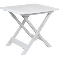 Bambelaa! Beistelltisch Bambelaa! Campingtisch Kunststoff Balkon Garten (ca. 44x44x50 cm)