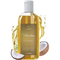 Vibratissimo Massageöl Coconut, exotisches Massageöl mit exotischem Kokos Duft