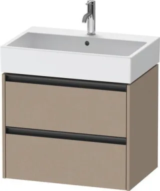 Duravit Ketho.2 Waschtischunterbau wandhängend Leinen Matt 684x460x549 mm - K25276075750000 K25276075750000