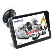 GABITECH großes 9 Zoll Navigationsgerät DRIVE 9.0 GPS für LKW Wohnmobil Bus PKW-Navigationsgerät (Zentraleuropa, inklusive lebenslanger Kartenupdates, inklusive Zubehör, einfache Bedienung für jedes Alter)