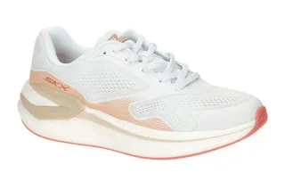 Skechers 129780 WPK GO RUN CONSISTENT PRO - CORUS Damen Sportschuhe Wei?/Pink