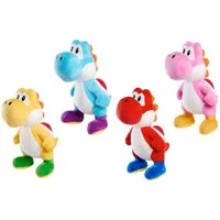 Nintendo Plüschfigur Nintendo Super Mario Bunte Yoshi´s Plüsch, 20 cm