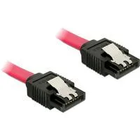Kabel SATA gerade/gerade 10cm rot