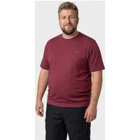 Men Plus T-Shirt T-Shirt Bauchfit Basic Halbarm